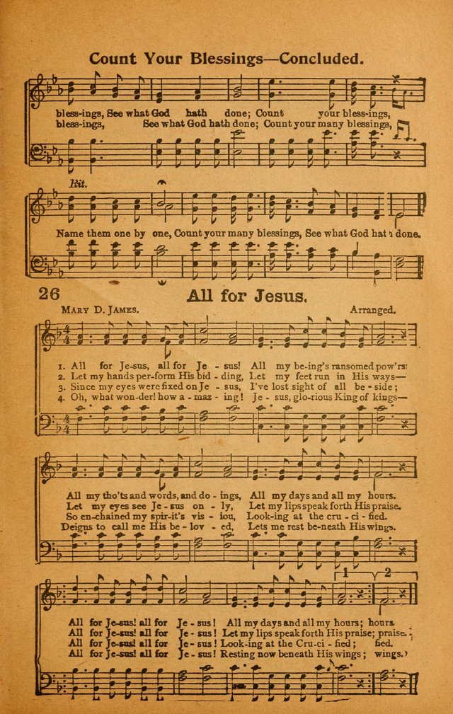 Familiar Songs of the Gospel No. 1 page 25