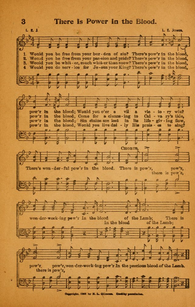 Familiar Songs of the Gospel No. 1 page 3