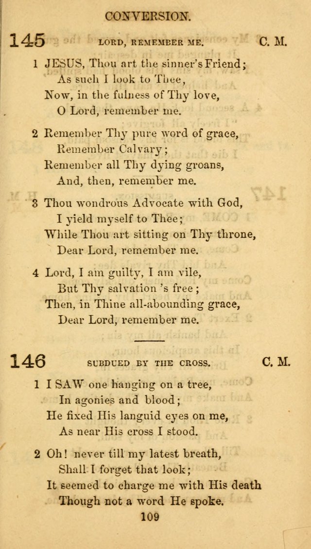 Fulton Street Hymn Book, for the use of union prayer meetings, Sabbath schools and families page 116