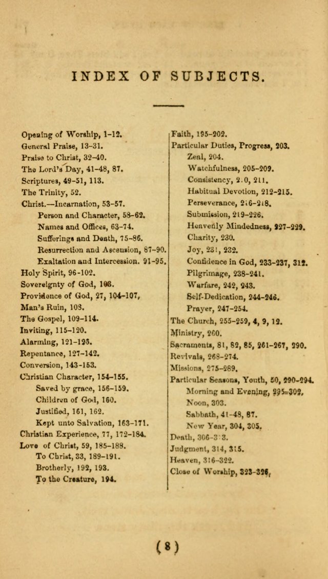 Fulton Street Hymn Book, for the use of union prayer meetings, Sabbath schools and families page 15