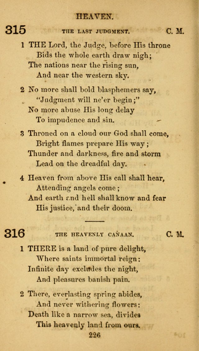 Fulton Street Hymn Book, for the use of union prayer meetings, Sabbath schools and families page 235