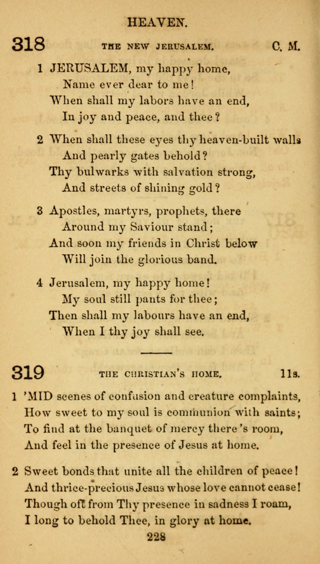 Fulton Street Hymn Book, for the use of union prayer meetings, Sabbath schools and families page 237