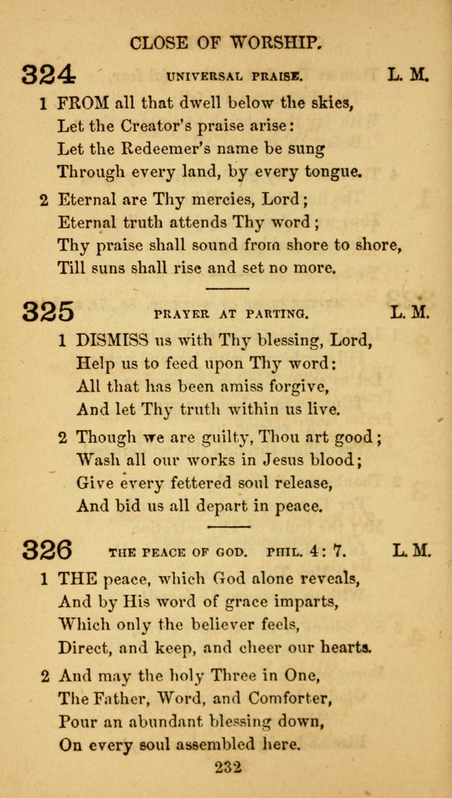 Fulton Street Hymn Book, for the use of union prayer meetings, Sabbath schools and families page 241