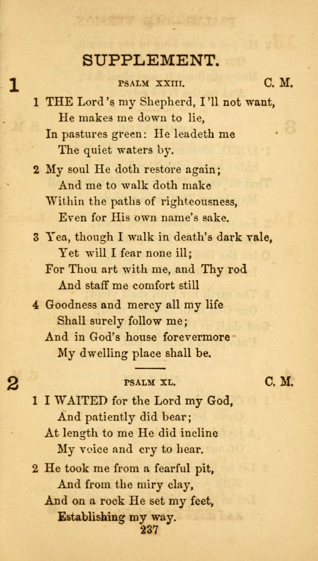 Fulton Street Hymn Book, for the use of union prayer meetings, Sabbath schools and families page 246