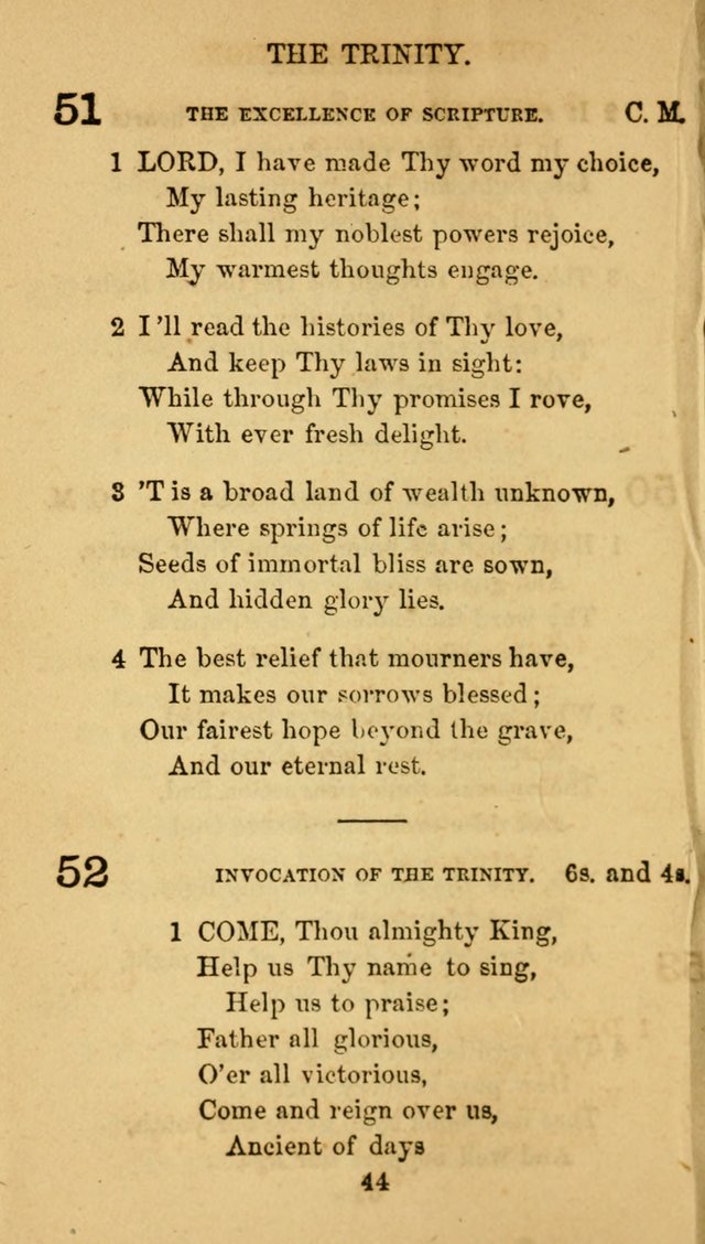 Fulton Street Hymn Book, for the use of union prayer meetings, Sabbath schools and families page 51