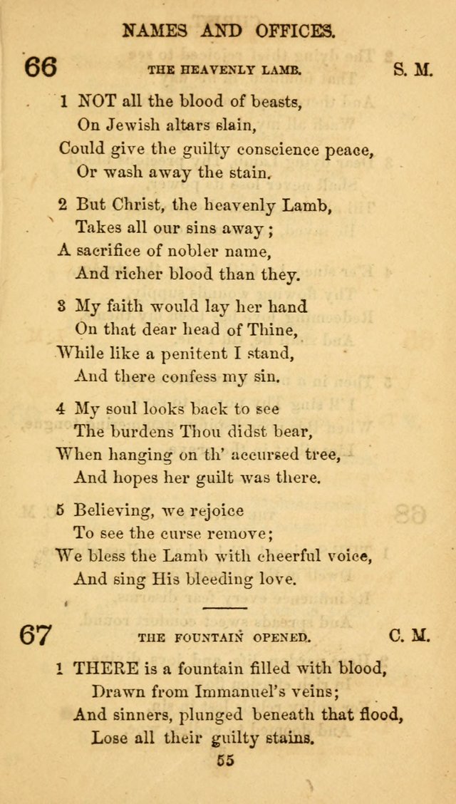 Fulton Street Hymn Book, for the use of union prayer meetings, Sabbath schools and families page 62