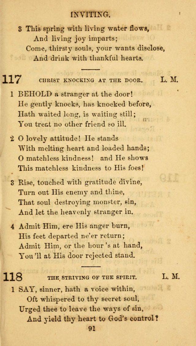 Fulton Street Hymn Book, for the use of union prayer meetings, Sabbath schools and families page 98