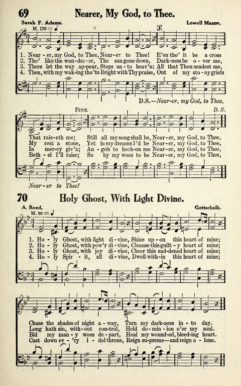 Favorite Selections from Victorious Service Songs: Designed for Conventions and Other Special Occasions page 61