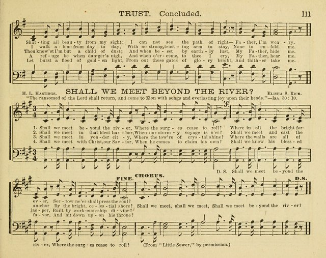 Fount of Blessing: a choice collection of sacred melodies, suitable for sunday schools, bible classes, prayer and praise meetings, gospel temperance meetings, and the home circles page 103