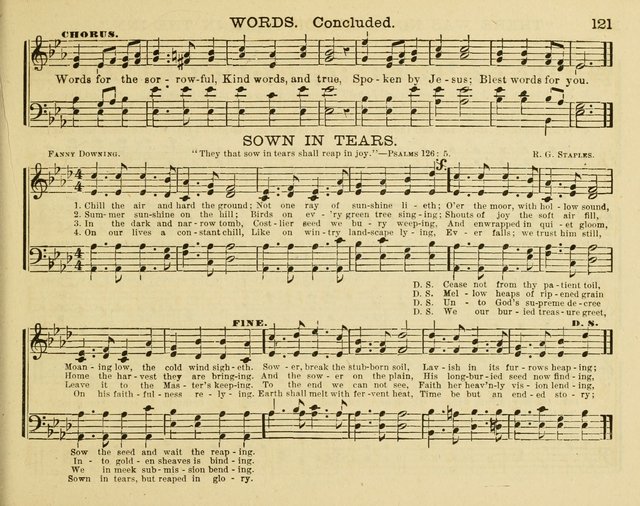 Fount of Blessing: a choice collection of sacred melodies, suitable for sunday schools, bible classes, prayer and praise meetings, gospel temperance meetings, and the home circles page 113