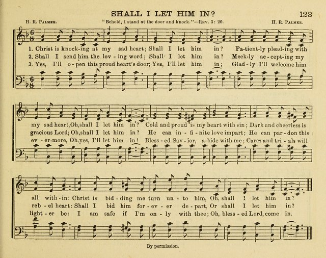 Fount of Blessing: a choice collection of sacred melodies, suitable for sunday schools, bible classes, prayer and praise meetings, gospel temperance meetings, and the home circles page 115