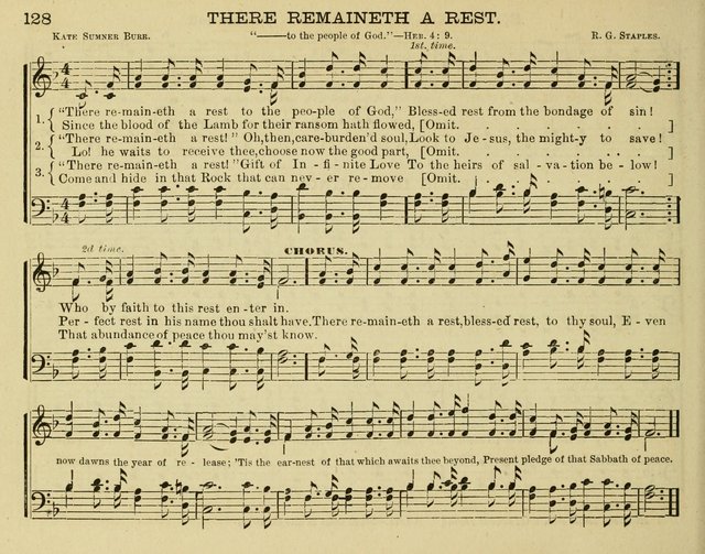 Fount of Blessing: a choice collection of sacred melodies, suitable for sunday schools, bible classes, prayer and praise meetings, gospel temperance meetings, and the home circles page 120