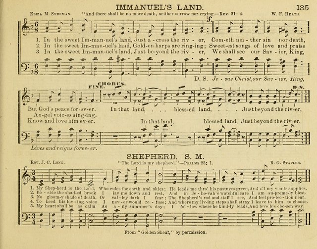 Fount of Blessing: a choice collection of sacred melodies, suitable for sunday schools, bible classes, prayer and praise meetings, gospel temperance meetings, and the home circles page 127