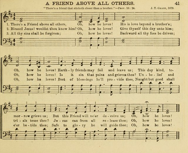 Fount of Blessing: a choice collection of sacred melodies, suitable for sunday schools, bible classes, prayer and praise meetings, gospel temperance meetings, and the home circles page 35