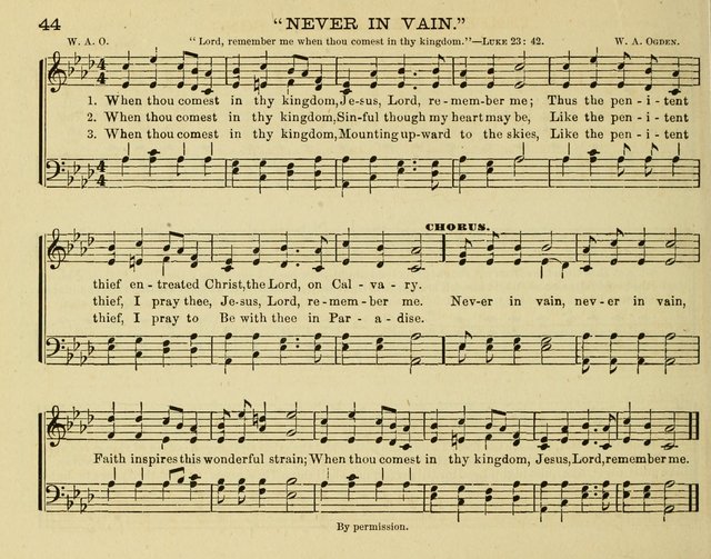 Fount of Blessing: a choice collection of sacred melodies, suitable for sunday schools, bible classes, prayer and praise meetings, gospel temperance meetings, and the home circles page 38