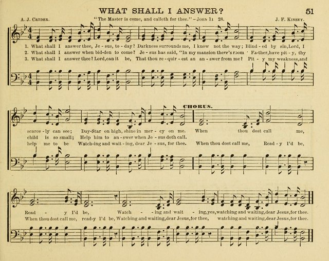 Fount of Blessing: a choice collection of sacred melodies, suitable for sunday schools, bible classes, prayer and praise meetings, gospel temperance meetings, and the home circles page 45