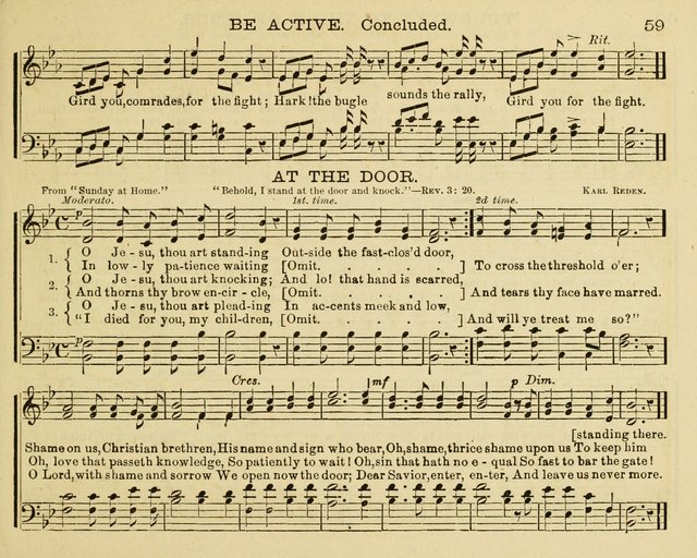 Fount of Blessing: a choice collection of sacred melodies, suitable for sunday schools, bible classes, prayer and praise meetings, gospel temperance meetings, and the home circles page 53