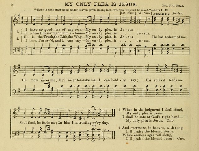 Fount of Blessing: a choice collection of sacred melodies, suitable for sunday schools, bible classes, prayer and praise meetings, gospel temperance meetings, and the home circles page 8