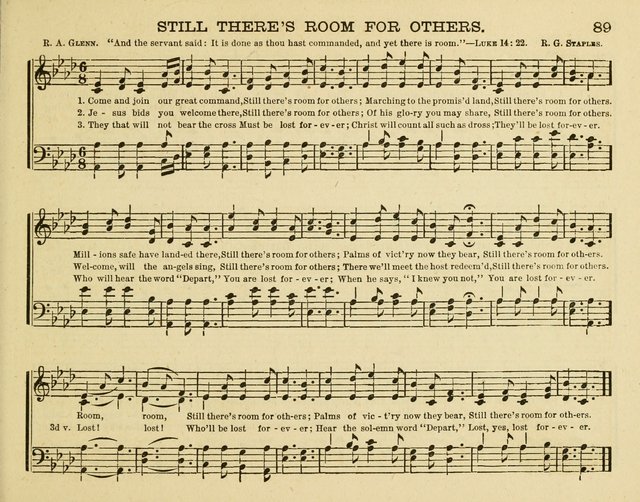 Fount of Blessing: a choice collection of sacred melodies, suitable for sunday schools, bible classes, prayer and praise meetings, gospel temperance meetings, and the home circles page 81