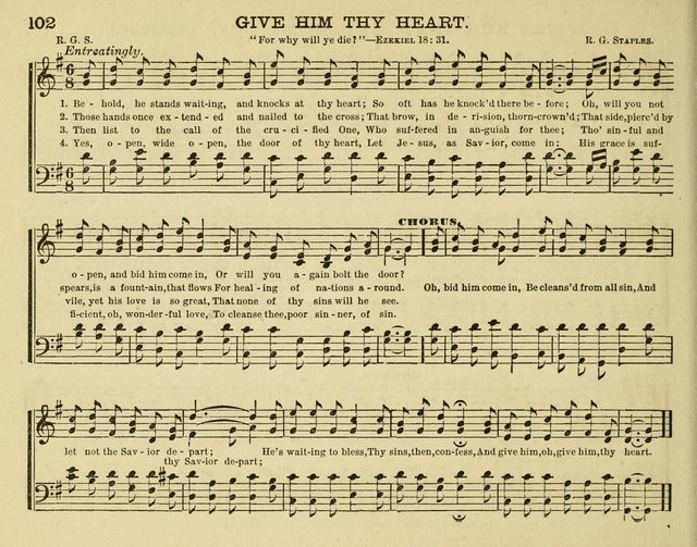 Fount of Blessing: a choice collection of sacred melodies, suitable for sunday schools, bible classes, prayer and praise meetings, gospel temperance meetings, and the home circles page 94