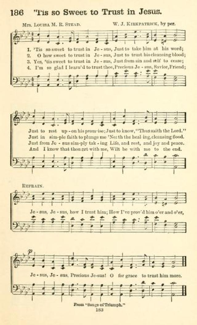 The Finest of the Wheat: hymns new and old, for missionary and revival meetings, and sabbath-schools page 182