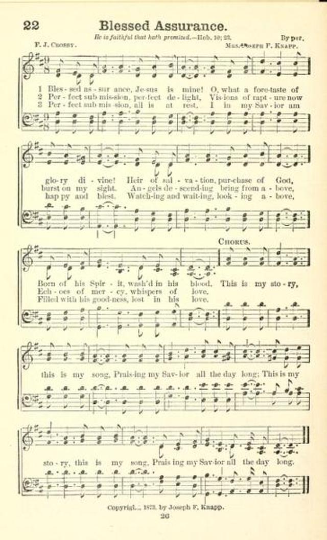 The Finest of the Wheat: hymns new and old, for missionary and revival meetings, and sabbath-schools page 25