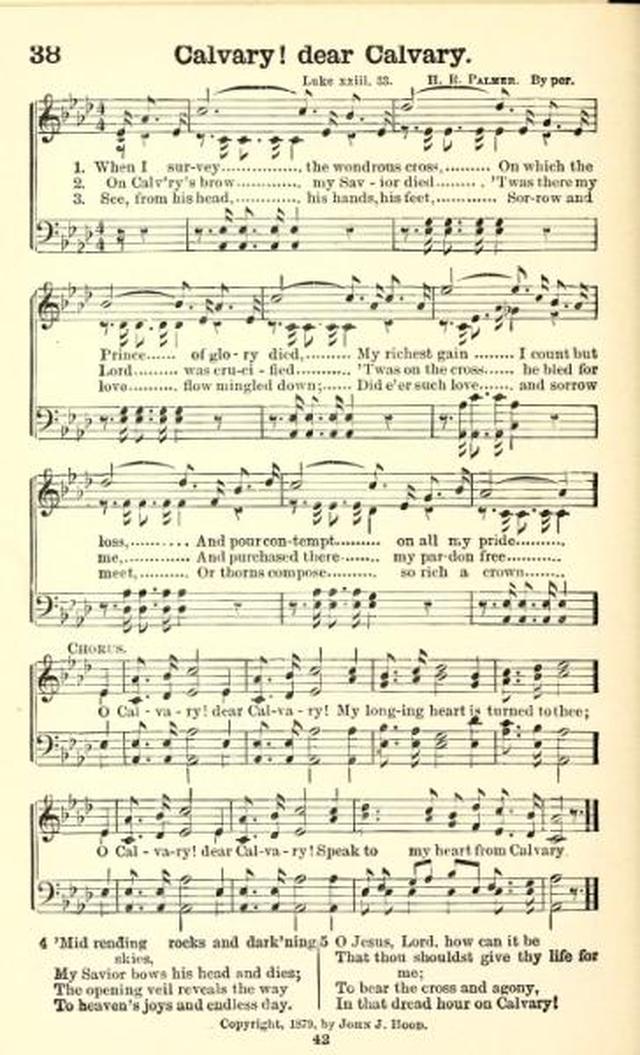 The Finest of the Wheat: hymns new and old, for missionary and revival meetings, and sabbath-schools page 41