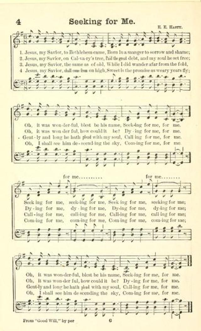 The Finest of the Wheat: hymns new and old, for missionary and revival meetings, and sabbath-schools page 5