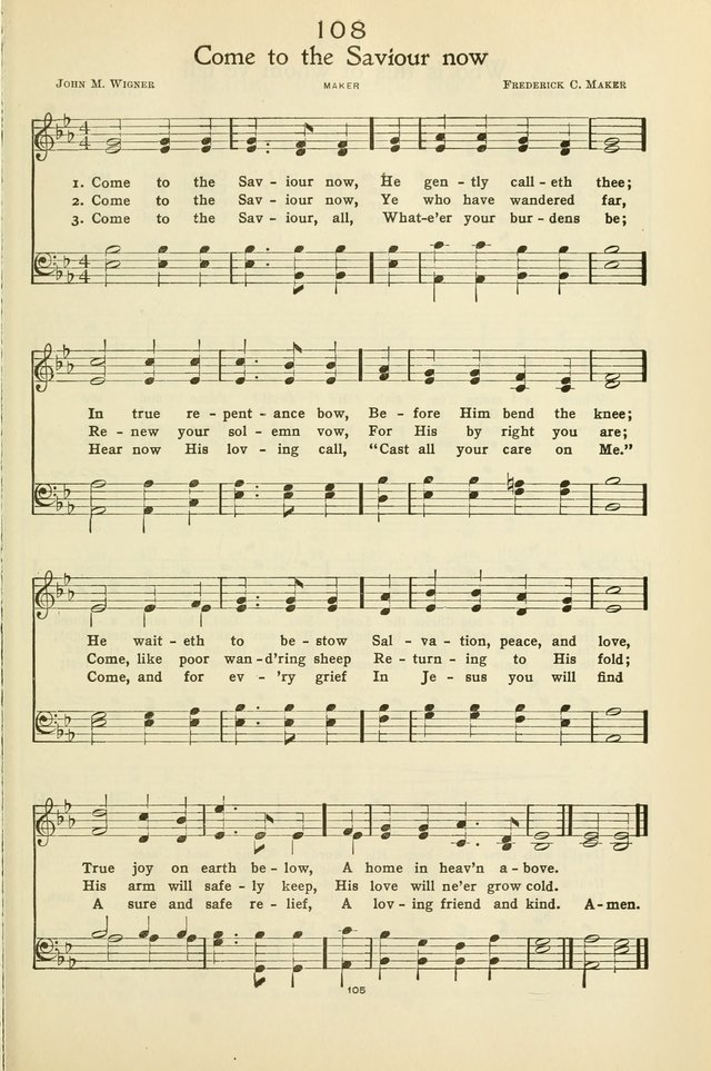 Gloria: a hymnal for use in Sunday schools, young people