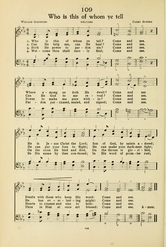 Gloria: a hymnal for use in Sunday schools, young people