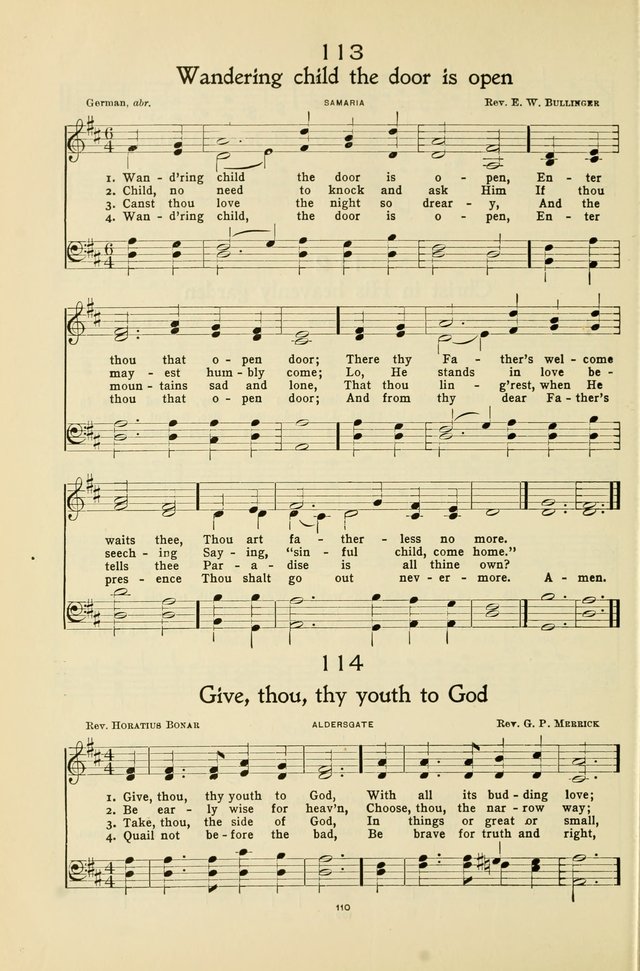 Gloria: a hymnal for use in Sunday schools, young people