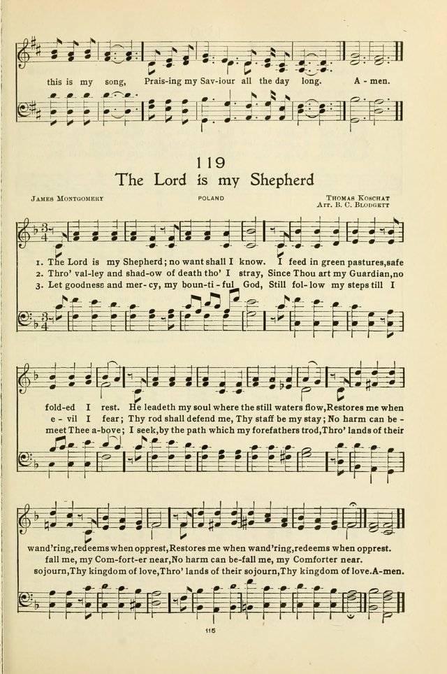 Gloria: a hymnal for use in Sunday schools, young people