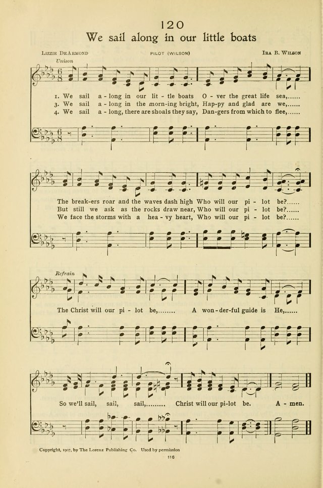 Gloria: a hymnal for use in Sunday schools, young people