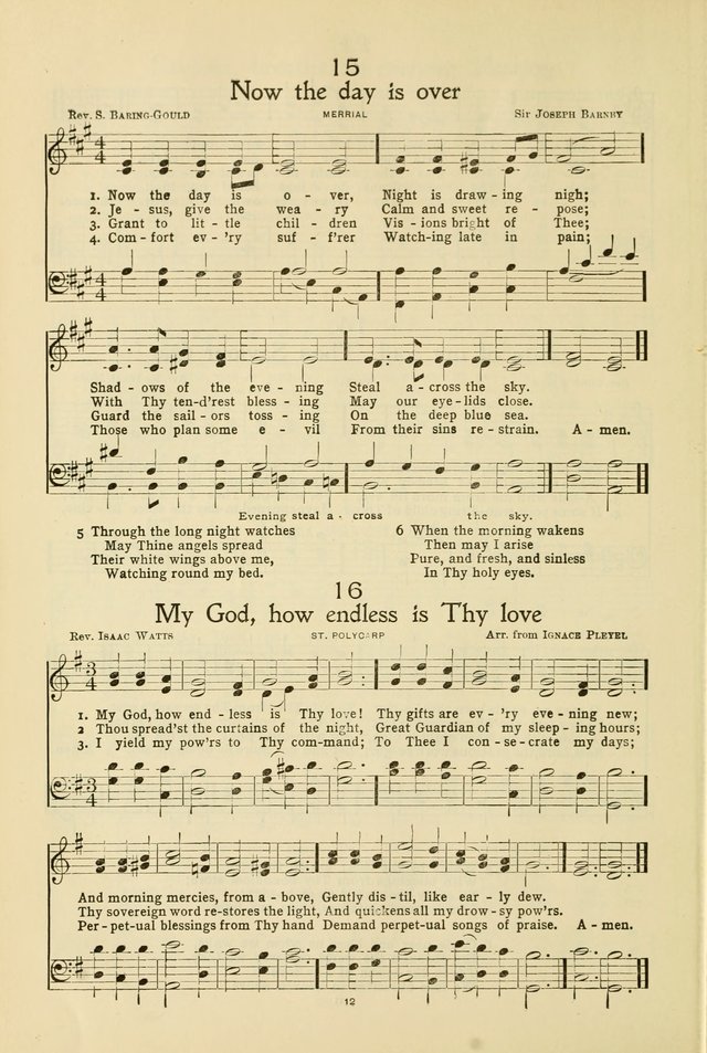 Gloria: a hymnal for use in Sunday schools, young people