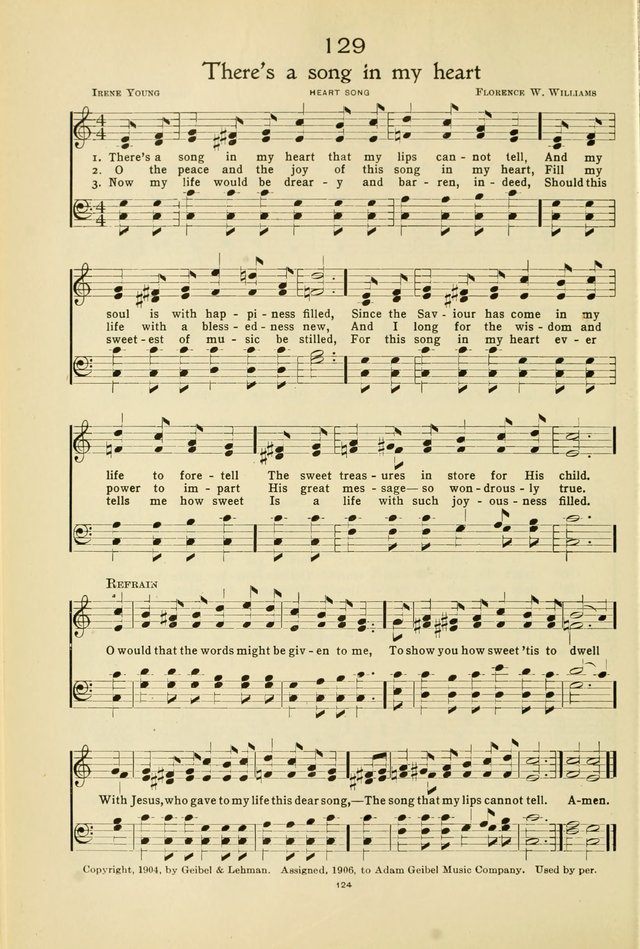 Gloria: a hymnal for use in Sunday schools, young people