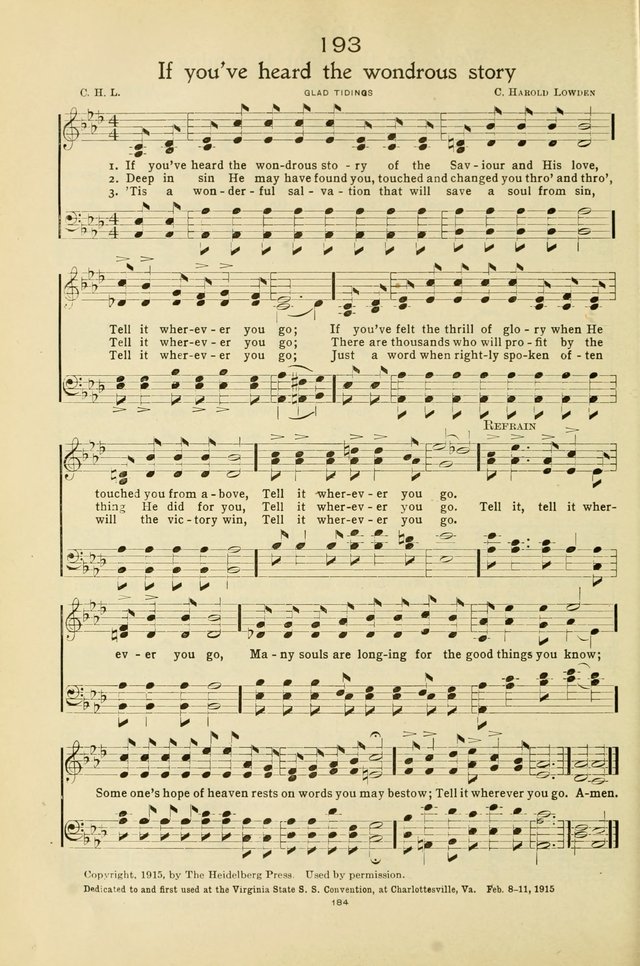 Gloria: a hymnal for use in Sunday schools, young people