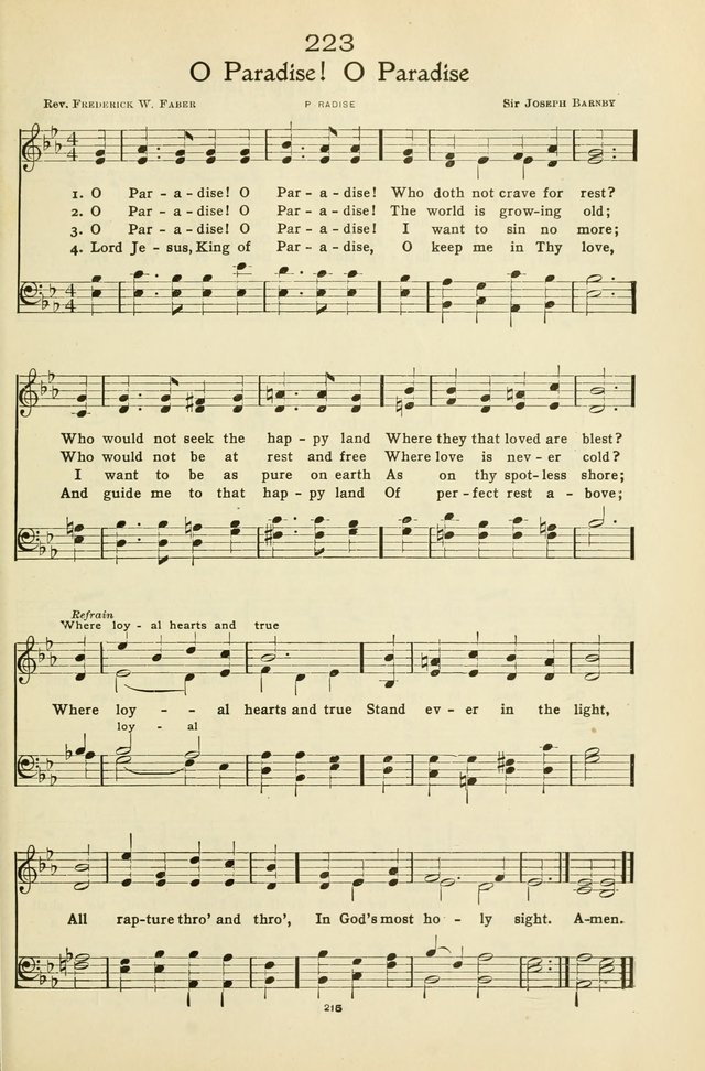 Gloria: a hymnal for use in Sunday schools, young people