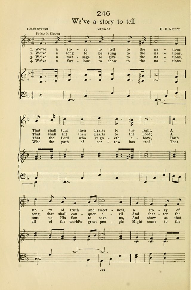 Gloria: a hymnal for use in Sunday schools, young people