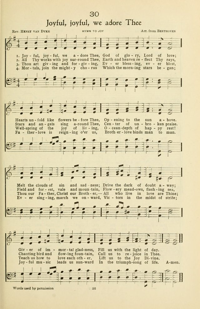 Gloria: a hymnal for use in Sunday schools, young people