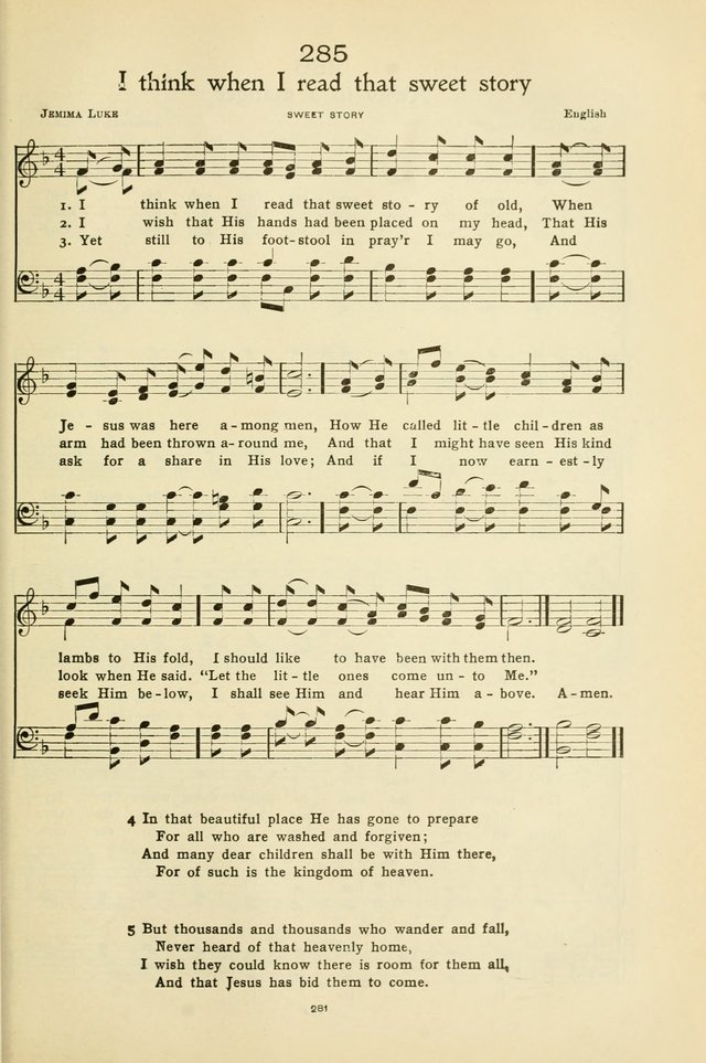 Gloria: a hymnal for use in Sunday schools, young people