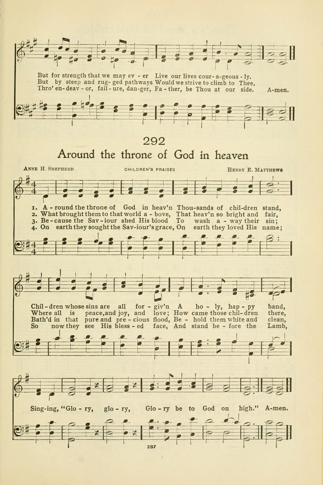 Gloria: a hymnal for use in Sunday schools, young people