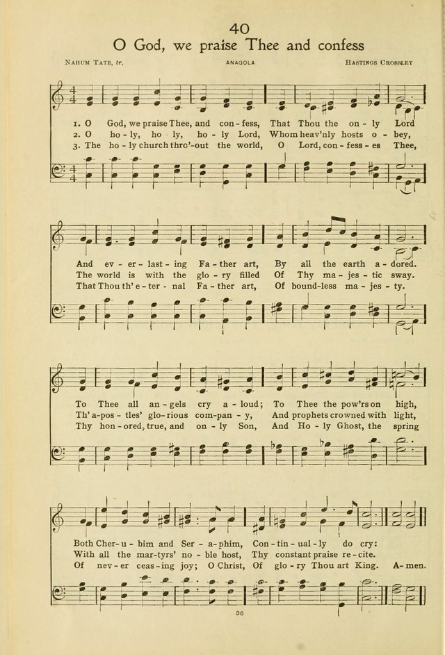 Gloria: a hymnal for use in Sunday schools, young people