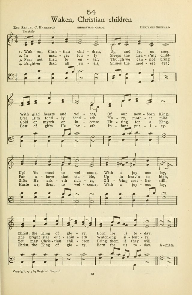 Gloria: a hymnal for use in Sunday schools, young people