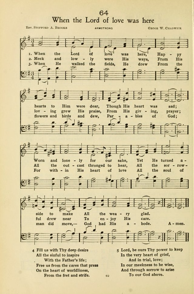 Gloria: a hymnal for use in Sunday schools, young people