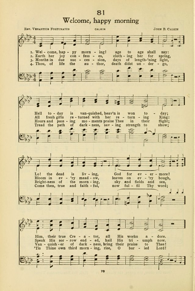 Gloria: a hymnal for use in Sunday schools, young people