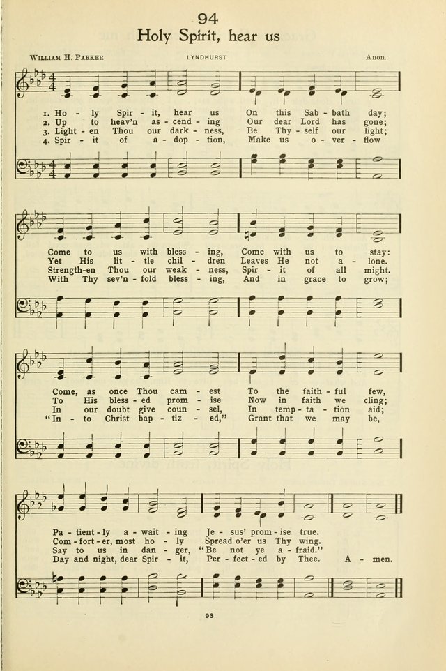 Gloria: a hymnal for use in Sunday schools, young people