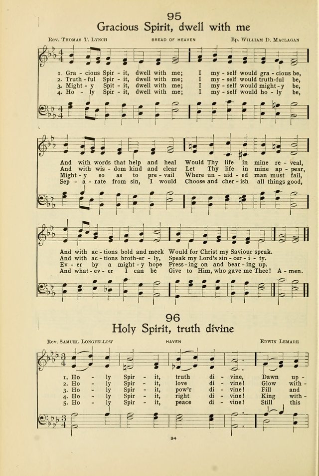 Gloria: a hymnal for use in Sunday schools, young people