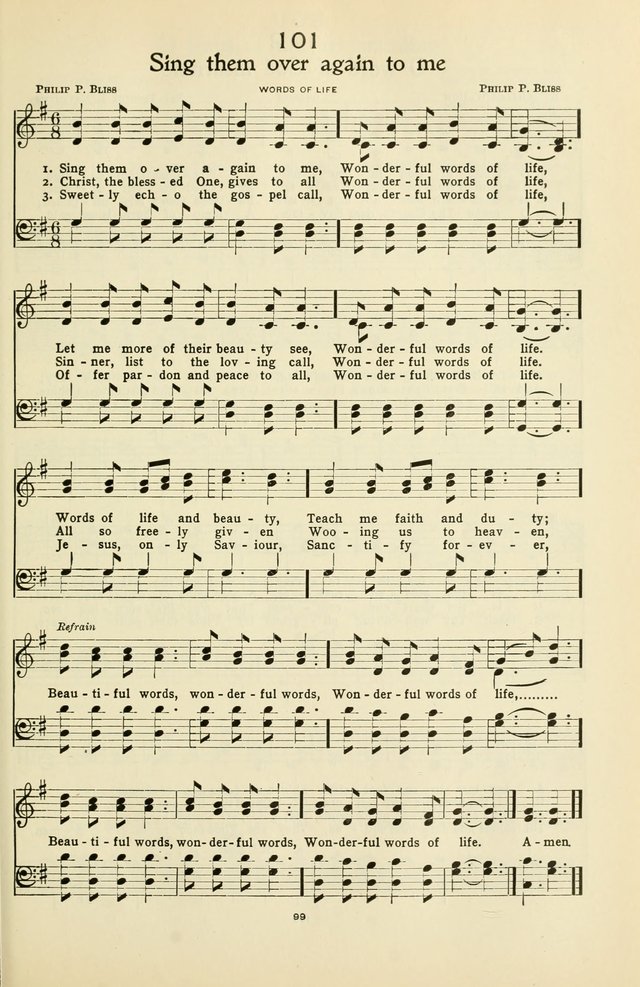 Gloria: a hymnal for use in Sunday schools, young people