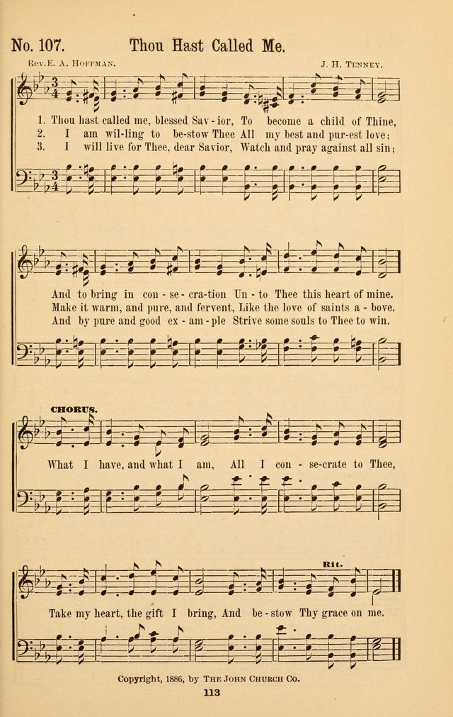 The Great Awakening: a choice collection of new and standard gospel songs page 115