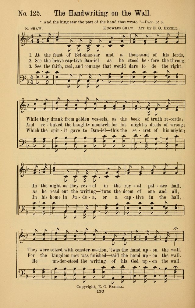 The Great Awakening: a choice collection of new and standard gospel songs page 132